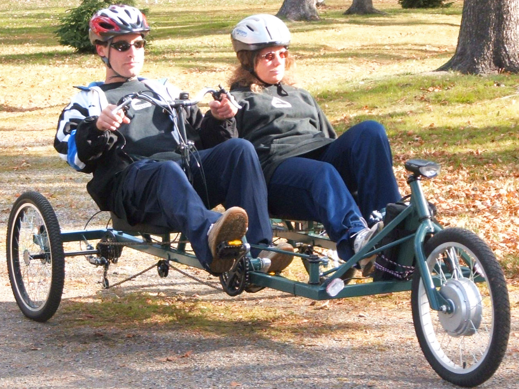 Sociable Tandem Trike -